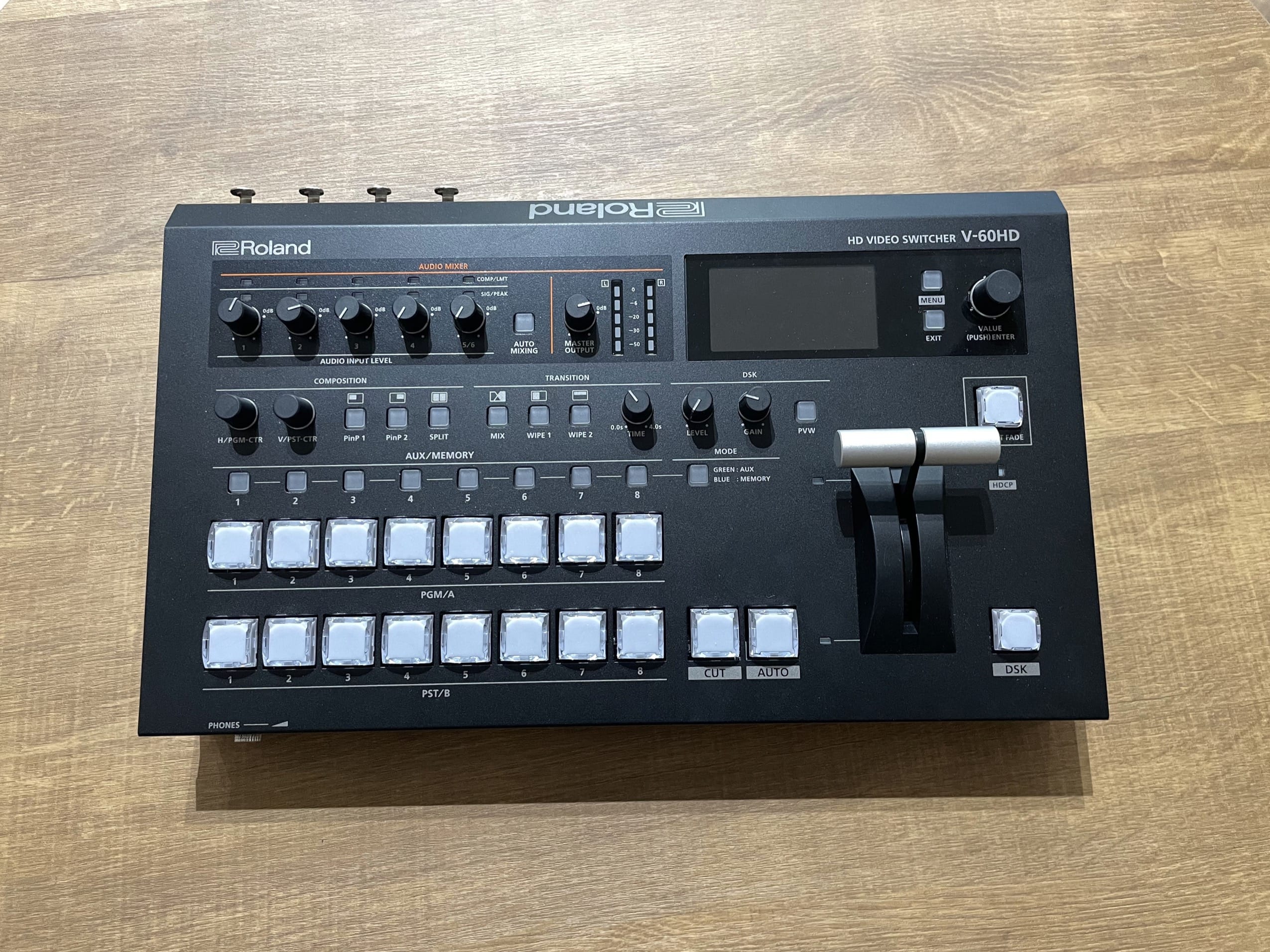 HD VIDEO SWITCHER(6ch) V-60HD